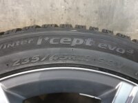 Original VW Passat B8 3G Dartford Alufelgen Winterreifen 235/45 R 18 2023 Hankook 8J ET44 3G0601025K 5x112 GRAU