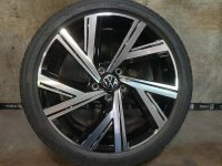 Original VW Golf 8 5H R GTI GTD Bergamo Alufelgen Sommerreifen 225/40 R 18 Bridgestone 2020 2023 7,5J ET51 5H0601025M 5x112