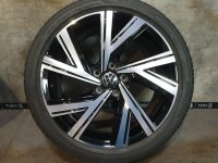 Original VW Golf 8 5H R GTI GTD Bergamo Alufelgen Sommerreifen 225/40 R 18 Bridgestone 2020 2023 7,5J ET51 5H0601025M 5x112
