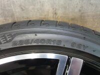 Original VW Golf 8 5H R GTI GTD Bergamo Alufelgen Sommerreifen 225/40 R 18 Bridgestone 2020 2023 7,5J ET51 5H0601025M 5x112