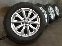 Original Audi Q5 FY Alufelgen Winterreifen 235/55 R 17...