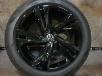 Original VW Tiguan 2 5NA Allspace Valencia Alufelgen Sommerreifen 255/45 R 19 Seal Pirelli 2023 2025 8,5J ET38 5NA601025AM 5x112 SCHWARZ