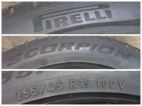 Original VW Tiguan 2 5NA Allspace Valencia Alufelgen Sommerreifen 255/45 R 19 Seal Pirelli 2023 2025 8,5J ET38 5NA601025AM 5x112 SCHWARZ