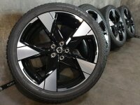 Original Volvo EX30 5-Spoke Glossy Black Diamond Cut...