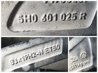 Original VW Golf 8 5H R GTI GTD Adelaide Alufelgen Sommerreifen 235/35 R 19 2024 Bridgestone 8J ET50 5H0601025R 5x112