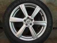 Original Volvo XC90 2 Typ 256 Alufelgen Winterreifen 235/55 R 19 2024 Dunlop 8J ET42,5 31423021 5x108