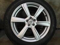 Original Volvo XC90 2 Typ 256 Alufelgen Winterreifen 235/55 R 19 2024 Dunlop 8J ET42,5 31423021 5x108