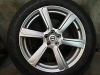Original Volvo XC90 2 Typ 256 Alufelgen Winterreifen 235/55 R 19 2024 Dunlop 8J ET42,5 31423021 5x108