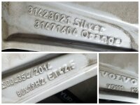 Original Volvo XC90 2 Typ 256 Alufelgen Winterreifen 235/55 R 19 2024 Dunlop 8J ET42,5 31423021 5x108