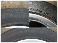 Original Audi A5 8T Alufelgen Sommerreifen 225/50 R 17 Pirelli 2017 7,5J ET28 8T0601025B 5x112
