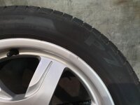 Original Audi A5 8T Alufelgen Sommerreifen 225/50 R 17 Pirelli 2017 7,5J ET28 8T0601025B 5x112