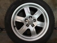 Original Audi A5 8T Alufelgen Sommerreifen 225/50 R 17 Pirelli 2017 7,5J ET28 8T0601025B 5x112