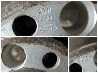 Original Audi A5 8T Alufelgen Sommerreifen 225/50 R 17 Pirelli 2017 7,5J ET28 8T0601025B 5x112