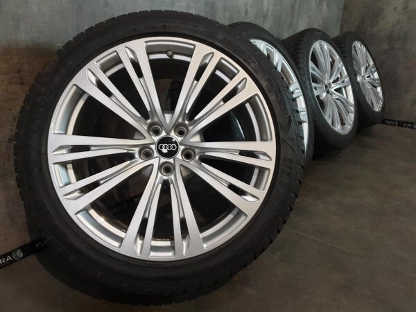 Original Audi A8 S8 4N S Line Alufelgen Winterreifen 265/40 R 20 RDKS Goodyear 2021 9J ET40 4N0601025Q 5x112