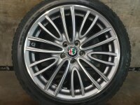 Original Alfa Romeo Giulia Alufelgen Winterreifen 225/45...