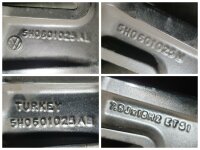 1x Original VW Golf 8 5H R GTI GTD Bergamo Alufelge...