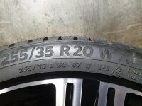 Original Volvo V90 S90 2 Typ P Alufelgen Winterreifen 255/35 R 20 2024 Continental 8,5J ET47,5 32243396 5x108