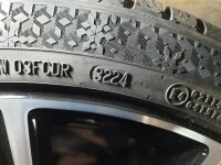 Original Volvo V90 S90 2 Typ P Alufelgen Winterreifen 255/35 R 20 2024 Continental 8,5J ET47,5 32243396 5x108