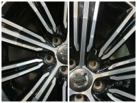 Original Volvo V60 2 Typ 225 227 S60 2 Typ 224 10-Multi Spoke Diamond Cut 1038 Alufelgen Winterreifen 235/45 R 18 Michelin 2022 8J ET42 31471312 5x108