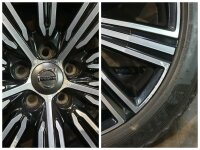 Original Volvo V60 2 Typ 225 227 S60 2 Typ 224 10-Multi Spoke Diamond Cut 1038 Alufelgen Winterreifen 235/45 R 18 Michelin 2022 8J ET42 31471312 5x108