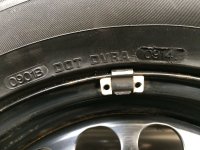 Genuine OEM VW Tiguan 5N Steel Rims Winter Tyres 215/65 16 " Vredestein 6,7-4,7mm*