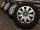 4x Original VW Tiguan 5N Stahlfelgen Winterreifen 215/65 R 16 Dunlop Hankook 2013 2016 5,1mm-3,1mm