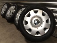 Genuine OEM VW 5Q Steel Rims Winter Tyres 205/55 R 16...
