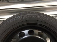Genuine OEM VW 5Q Steel Rims Winter Tyres 205/55 R 16 Dunlop DOT 2011 5,7-3,5mm