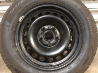 ZU VW 5Q Steel Rims Winter Tyres 195/65 R 15 2x Diverse Reifen und DOT 2014-2008 | 6,1-2,7mm | 812/D2252 | 812/D2253 | 1042/D3872