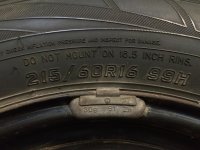 ZU VW 5C Steel Rims Winter Tyres 215/60 R 16 Falken DOT 2014 | 7,6-5,7mm