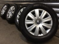 Genuine OEM VW 3G Steel Rims Winter Tyres 215/60 R 16...
