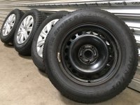 Genuine OEM VW 5N Steel Rims Winter Tyres 215/65 R 16...