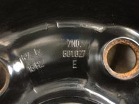Genuine OEM VW 7N Steel Rims Winter Tyres 215/65 R 16 Dunlop DOT 2014 | 6,4-5,2mm