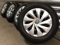 Genuine OEM VW 5Q Steel Rims Winter Tyres 195/65 R 15...