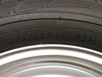 Genuine OEM Audi A4 B9 8W B9 Alloy Rims Winter Tyres 205/60 R 16 Dunlop DOT2015 | 7,1-5mm