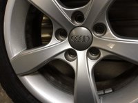 Original Audi A1 S1 8X0071495 Alufelgen Winterreifen 185/60 R 15 Dunlop AO DOT 2012 | 7,2-6,2mm