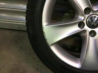 VW Passat B6 B7 St. Moritz Alloy Rims Winter Tyres 205/50 R 17 Seal Continental 2012 6,2-4,8mm