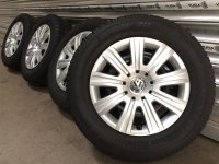 VW Tiguan 1 5N 7N Steel Rims Winter Tyres 215/65 R16 Dunlop 2013 7-3,6mm