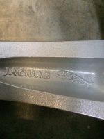 4 Pieces Jaguar XF Alloy Rims Styling 5071 Silber 8,5j x 20 Inch ET49 GX63-MB+SS + TPMS