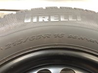 VW Tiguan 1 5N 7N Steel Rims Winter Tyres 215/65 R 16 Pirelli 6-5,5mm 2012