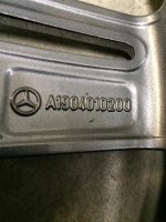 4x Mercedes AMG Alufelgen 9J x 19 Zoll  ET62 11J x 20 Zoll ET68 A1904010100 A1904010200 RDKS