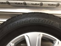 Genuine OEM Audi Q3 8U Alloy Rims Winter Tyres 215/65 R 16 Bridgestone 8,6mm NEW 2017