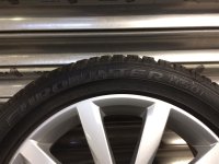 VW Golf 7 5G 8 5H 5G0601025K Dijon Alloy Rims Winter Tyres 205/50 R 17 Falken 8,6mm 2019