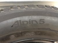 VW T Roc 5Q 5Q0601027AM Steel Rims Winter Tyres 205/60 R 16 Michelin 7,2-4,4mm 2017