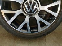 Original VW UP! 1S Upsilon Alufelgen Allwetterreifen 185/50 R 16 99% 2020 Kumho 6J ET43 1S0601025AA 4x100