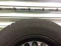 Genuine OEM VW Tiguan 1 5N 7N 7N0601027E Steel Rims Winter Tyres 215/65 R 16 Pirelli Profil NEW 2015