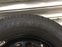 VW Beetle 5C 561601027 Steel Rims Winter Tyres 215/60 R 16 Dunlop 7,6-6,7mm 2017