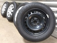 VW Passat B8 3G 3Q0601027A Steel Rims Winter Tyres 215/60 R 16 Dunlop 2016