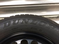 VW Passat B8 3G 3Q0601027A Steel Rims Winter Tyres 215/60 R 16 Dunlop 2016