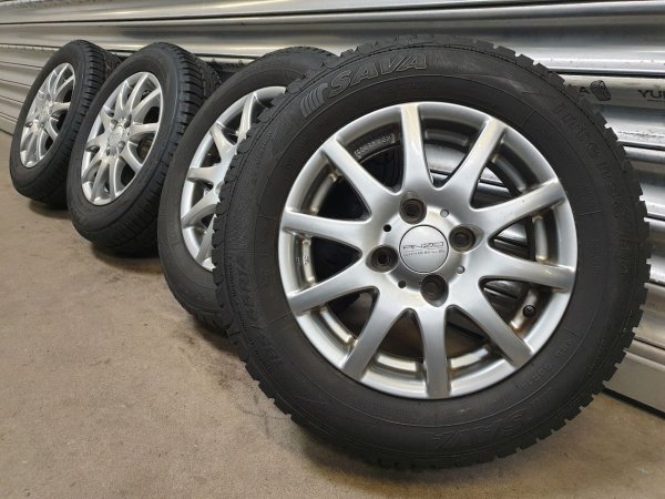 KBA 46903 Alloy Rims Summer Tyres 185/65 14 5,5j 4x108 ET43 (ursprüngl. auf Ford Fiesta)